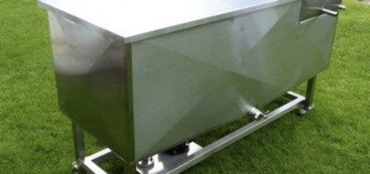 Custom fabricated sink